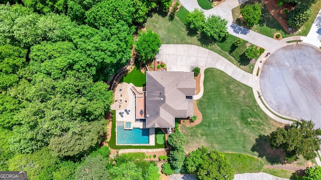 drone / aerial view