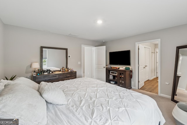 4777 Waxwing St, Hoschton, GA 30548 - bedroom featuring baseboards, carpet flooring, and visible vents