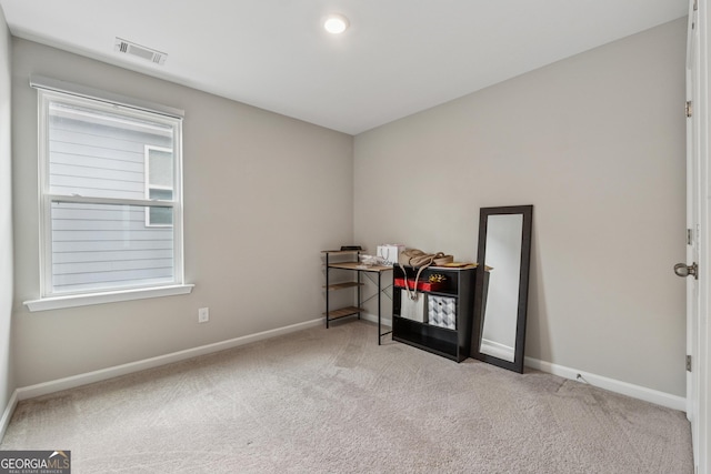 4777 Waxwing St, Hoschton, GA 30548 - interior space with baseboards, carpet flooring, and visible vents