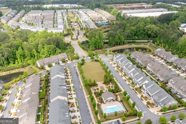 10200 Windalier Way, Roswell, GA 30076 - birds eye view of property with a residential view