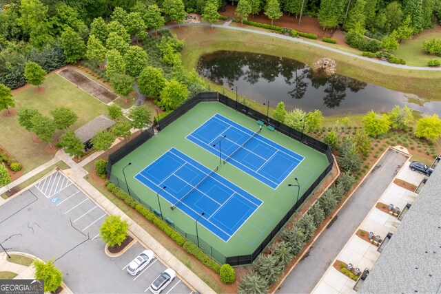 10200 Windalier Way, Roswell, GA 30076 - aerial view with a water view