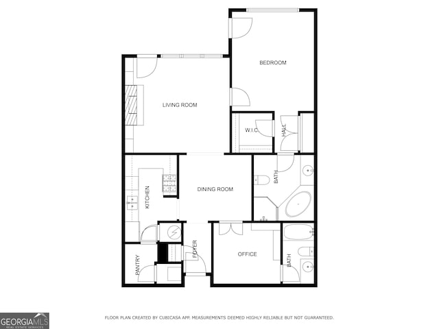 1717 N Decatur Rd NE Unit 214, Atlanta, GA 30307 - view of layout