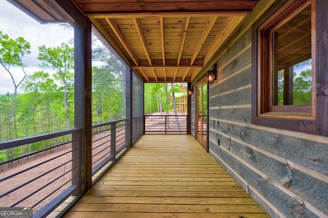 171 Antler Way, Morganton, GA 30560 - view of wooden deck