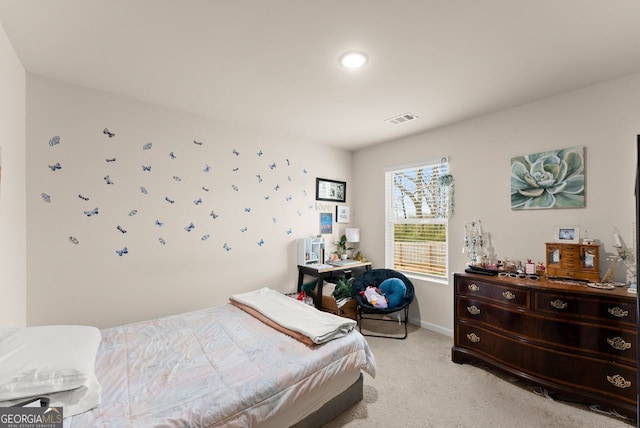 352 Walnut Grove Way, Pendergrass, GA 30567 - bedroom with light carpet, baseboards, and recessed lighting