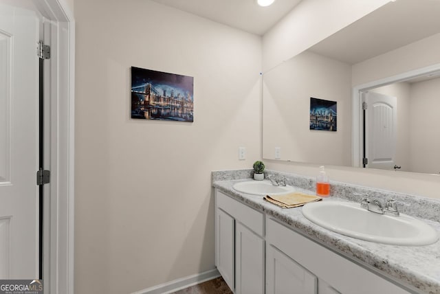 352 Walnut Grove Way, Pendergrass, GA 30567 - full bath featuring double vanity and baseboards