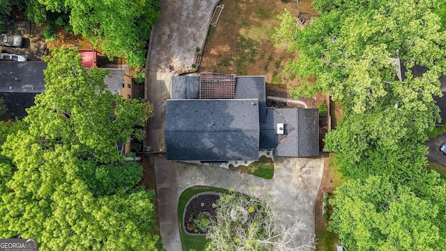 aerial view
