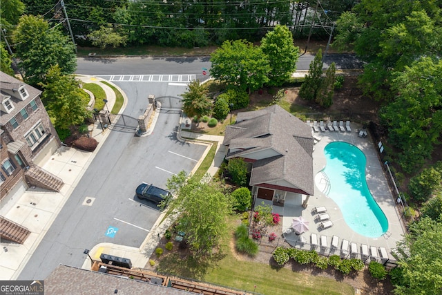 bird's eye view