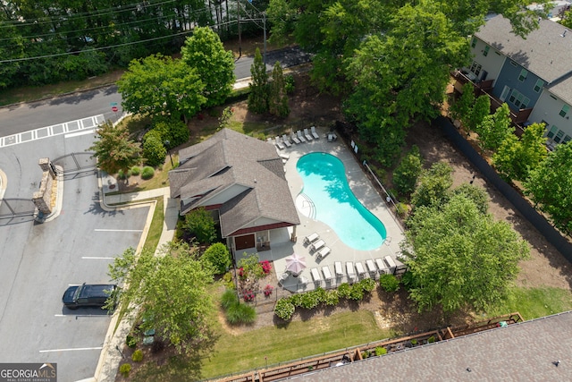 aerial view
