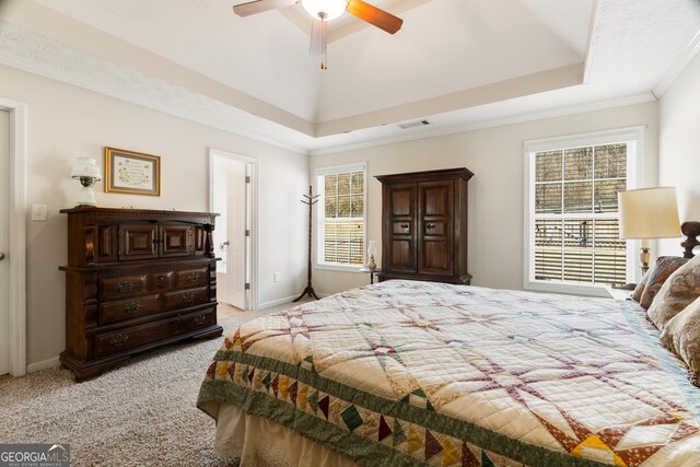 17 Castleview Ct, Jefferson, GA 30549 - bedroom with visible vents, baseboards, light carpet, and multiple windows