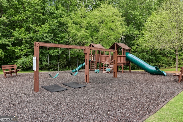 view of community play area