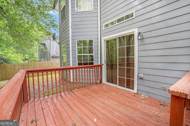 4795 Wilkins Station Dr, Decatur, GA 30035 - deck with fence