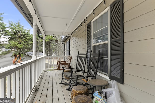 142 Old Hampton Way, Hampton, GA 30228 - deck with covered porch