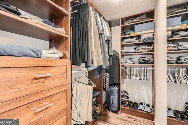 199 14th St Unit 2502, Atlanta, GA 30309 - walk in closet with wood finished floors