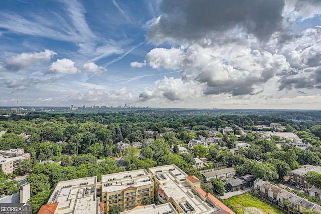 199 14th St Unit 2502, Atlanta, GA 30309 - aerial view featuring a view of city