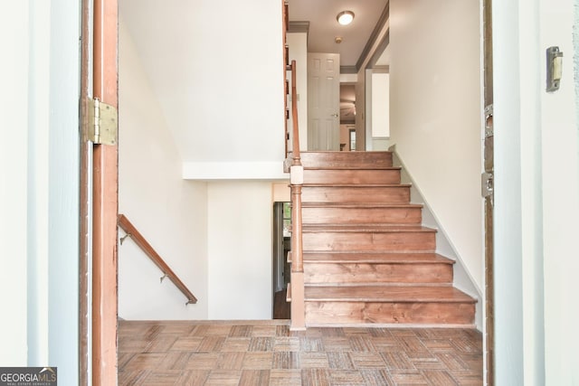 view of staircase