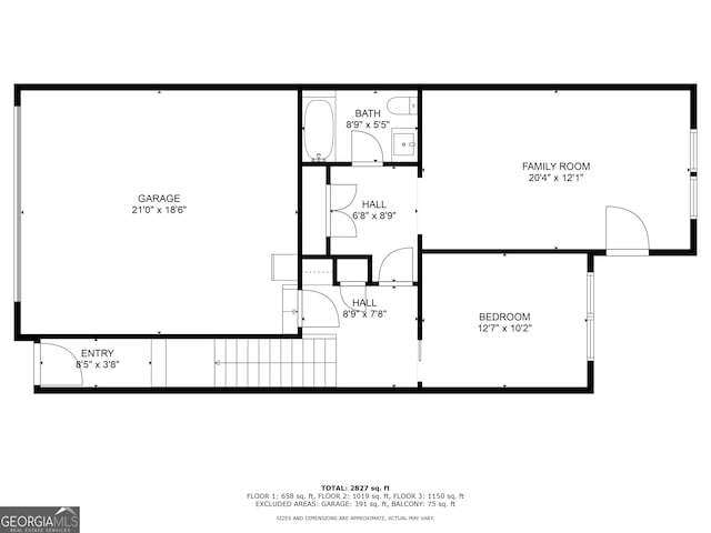 view of layout