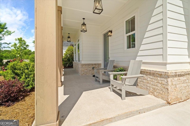 3525 Brynhurst Dr, Cumming, GA 30028 - view of patio with covered porch