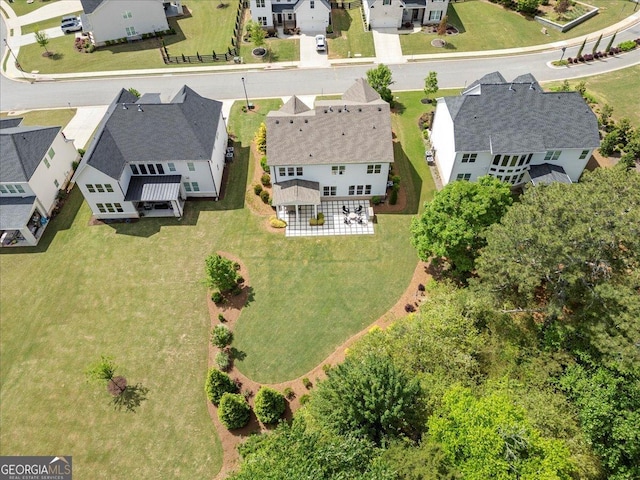3525 Brynhurst Dr, Cumming, GA 30028 - drone / aerial view featuring a residential view