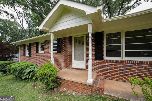 120 Hunt Rd, Athens, GA 30606 - view of exterior entry with brick siding