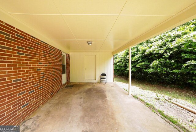 120 Hunt Rd, Athens, GA 30606 - view of patio / terrace featuring a carport