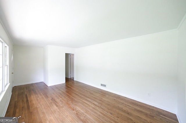 120 Hunt Rd, Athens, GA 30606 - empty room featuring baseboards, visible vents, and wood finished floors