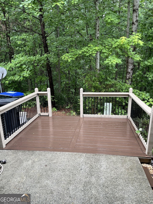 211 Buckland Dr, Alpharetta, GA 30022 - view of wooden deck