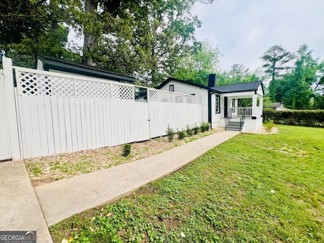 2502 Barge Rd SW, Atlanta, GA 30331 - view of yard featuring fence