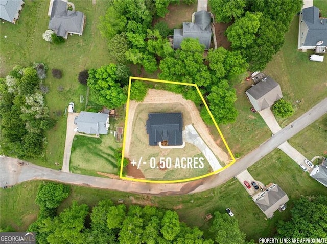 346 Chandler Ct, Alto, GA 30510 - bird's eye view