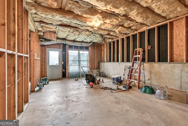 1584 Heartland Path, Hoschton, GA 30548 - view of below grade area
