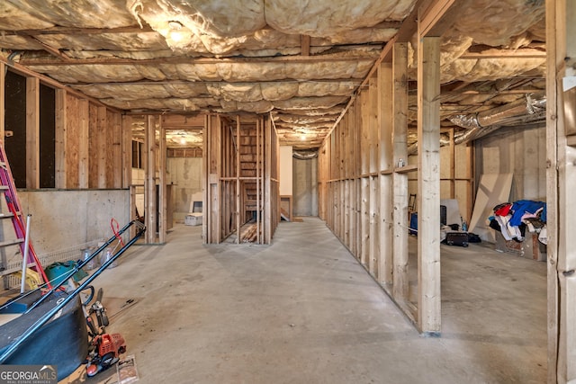 1584 Heartland Path, Hoschton, GA 30548 - view of unfinished basement