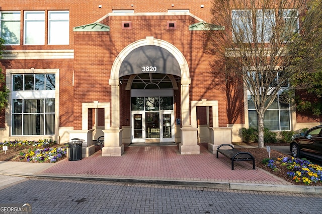 3820 Roswell Rd NE Unit 705, Atlanta, GA 30342 - entrance to property with brick siding