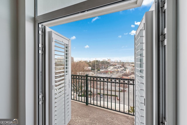 3820 Roswell Rd NE Unit 705, Atlanta, GA 30342 - balcony with a city view