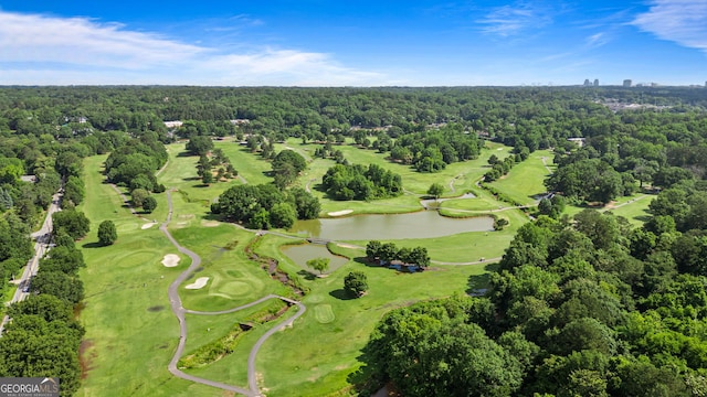 3820 Roswell Rd NE Unit 705, Atlanta, GA 30342 - view of property location with a forest, a large body of water, and a golf club