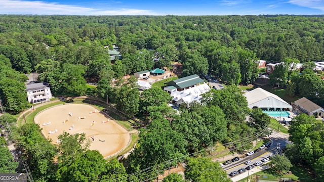 3820 Roswell Rd NE Unit 705, Atlanta, GA 30342 - bird's eye view of a heavily wooded area
