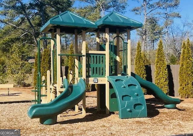 view of community playground