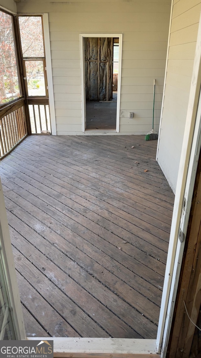 8828 Patricia Rose, Douglasville, GA 30134 - view of unfurnished sunroom