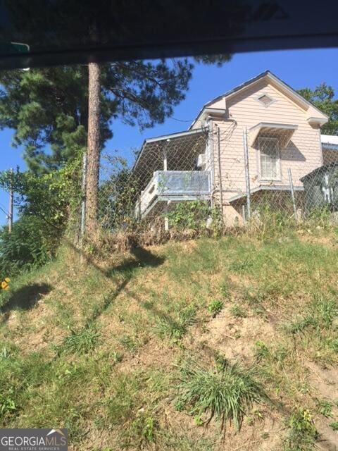 view of side of home