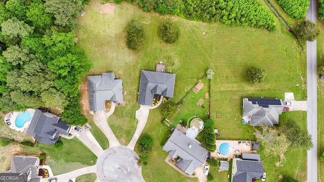 108 Hope Ln, Cedartown, GA 30125 - drone / aerial view with a residential view