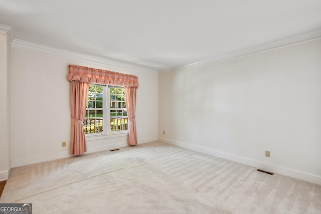 4481 Mccart Cv, Stone Mountain, GA 30083 - carpeted empty room featuring ornamental molding and baseboards