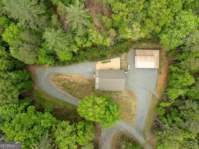 drone / aerial view