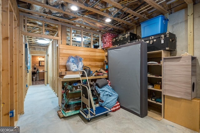 view of storage