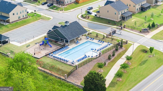 aerial view