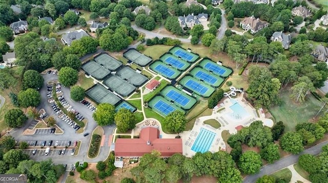 aerial view