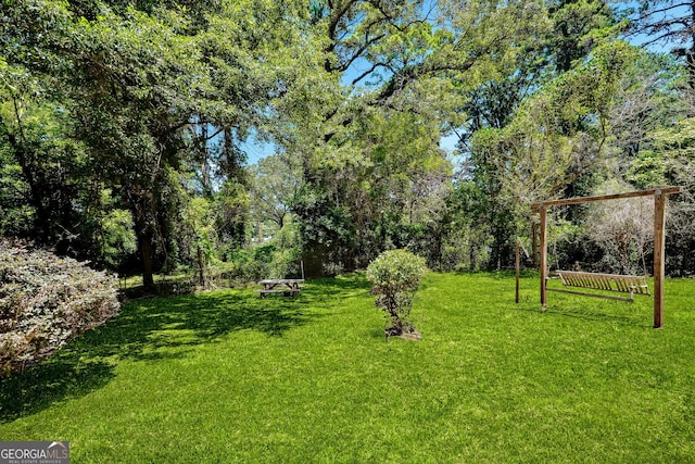 view of yard