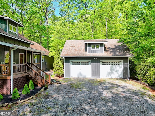 234 Raindance Ln, Clayton, GA 30525 - detached garage with a porch
