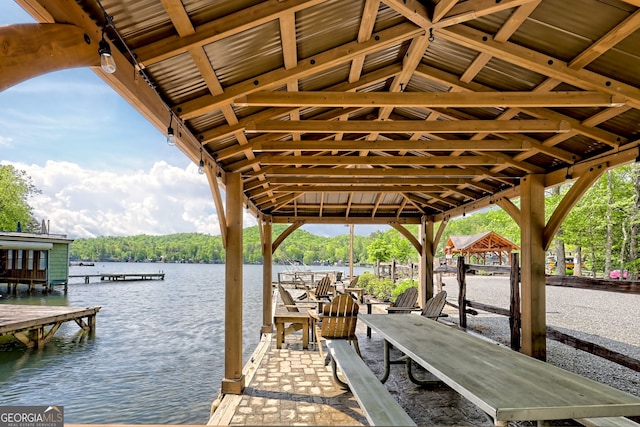234 Raindance Ln, Clayton, GA 30525 - dock area with a water view