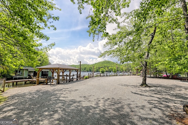 234 Raindance Ln, Clayton, GA 30525 - view of property's community featuring a gazebo and a water view