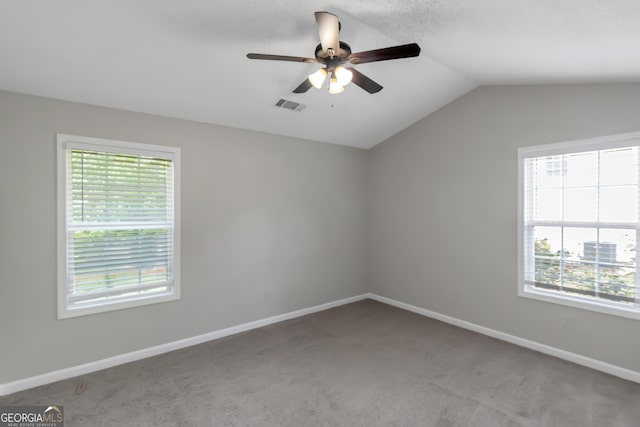 90 Heatherstone Way, Covington, GA 30016 - spare room with a ceiling fan, visible vents, and plenty of natural light