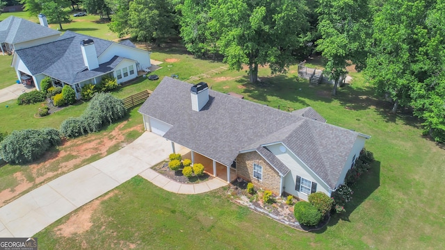 90 Heatherstone Way, Covington, GA 30016 - aerial view