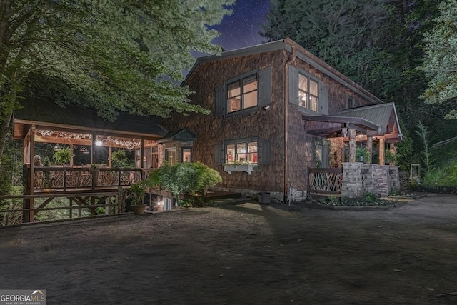 360 Cascade Pt, Ellijay, GA 30540 - view of front of house